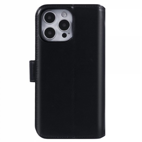 Nordic Covers iPhone 16 Pro -suojakuori MagLeather Raven Black