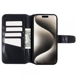 Nordic Covers iPhone 16 Pro -suojakuori MagLeather Raven Black