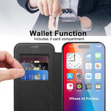 iPhone 16 Pro MagSafe Kuori Musta