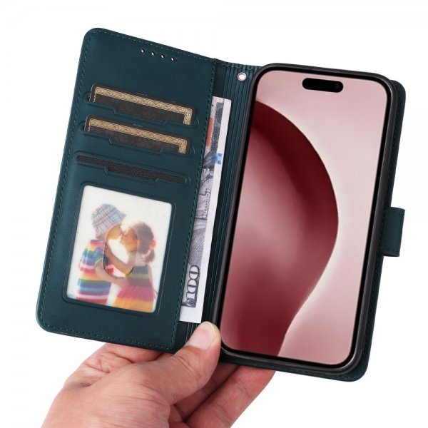 Betopnice iPhone 16 Pro -kuori irrotettavalla suojalla 005 Sininen