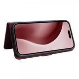 Betopnice iPhone 16 Pro -kuori irrotettavalla suojuksella 005 Punainen