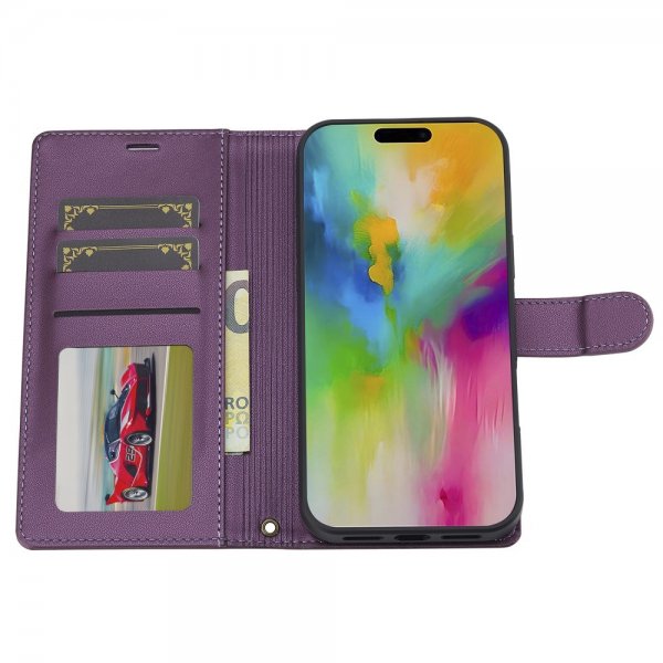 Lc.Imeeke iPhone 16 Pro -kotelo irrotettavalla kuorella, L2-sarja MagSafe, violetti