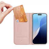 Dux Ducis iPhone 16 Pro -suojakuori Skin Pro Series, pinkki