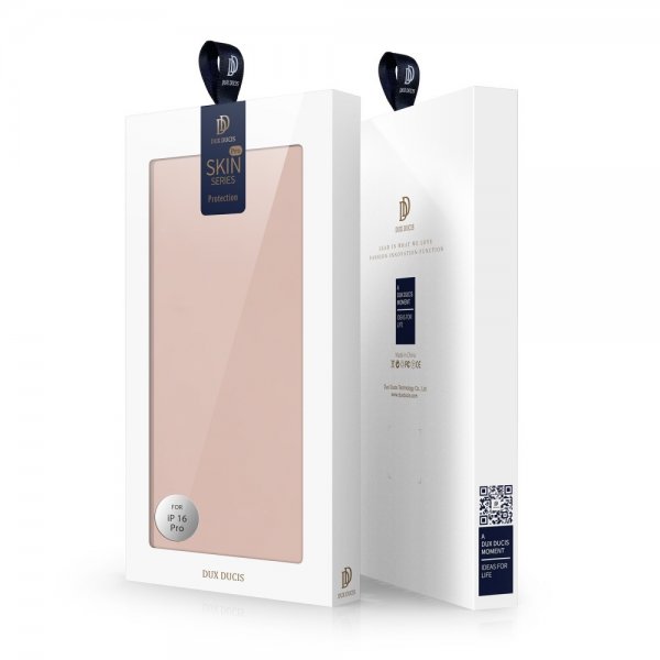 Dux Ducis iPhone 16 Pro -suojakuori Skin Pro Series, pinkki
