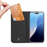 Dux Ducis iPhone 16 Pro -kuori Skin Pro Series, musta