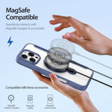 Dux Ducis iPhone 16 Pro -suojakuori Skin X Pro Series -jalustalla ja MagSafella, sininen