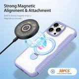 Dux Ducis iPhone 16 Pro -kuori Skin X Pro Series Kickstand MagSafe violetti