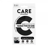 CARE by PanzerGlass iPhone 16 Pro Kotelo Tango Two-in-One Wallet MagSafe Musta
