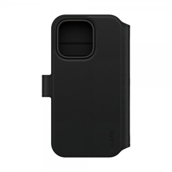 CARE by PanzerGlass iPhone 16 Pro Kotelo Tango Two-in-One Wallet MagSafe Musta