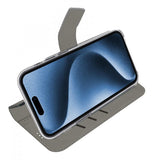 Celly iPhone 16 Pro Fodral Wally Wallet Case Musta