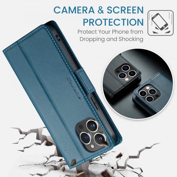 CaseMe iPhone 16 Pro Max -kotelo 023-sarja Sininen