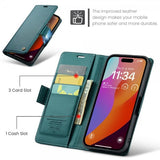 CaseMe iPhone 16 Pro Max -kotelo 023 Series Vihreä