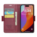 CaseMe iPhone 16 Pro Max Kotelo 023 Series Punainen