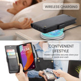 CaseMe iPhone 16 Pro Max -suojakotelo, 023 Series, musta