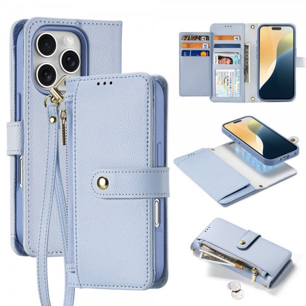 Dux Ducis iPhone 16 Pro Max -kotelo 2-in-1 Lawa Series MagSafe Sininen