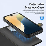Dux Ducis iPhone 16 Pro Max -suojakuori 2-in-1 Lawa Series MagSafe Musta