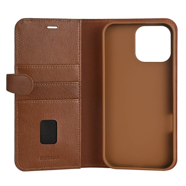 Buffalo iPhone 16 Pro Max -kotelo 2-in-1 MagSeries Ruskea