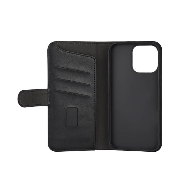 Gear iPhone 16 Pro Max Kotelo 3 Korttipaikkaa Musta