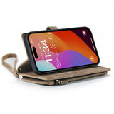 CaseMe iPhone 16 Pro Max -kotelo C30-sarja Ruskea