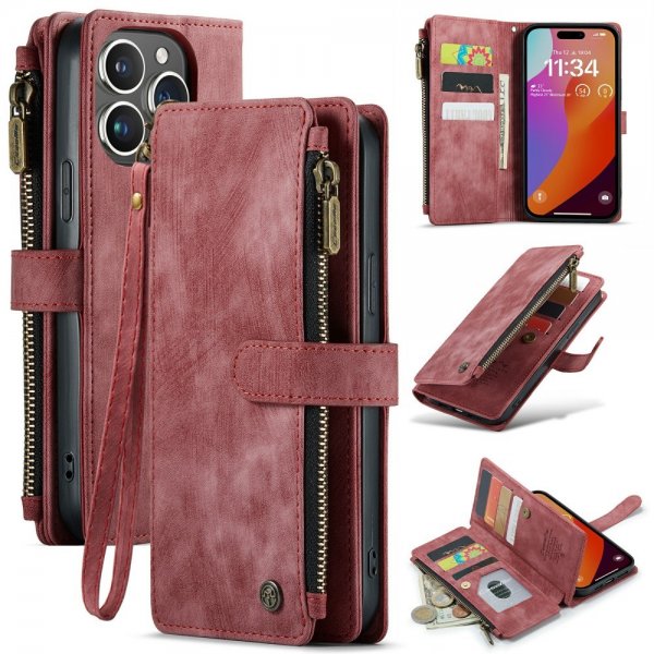 CaseMe iPhone 16 Pro Max -kotelo C30-sarja Punainen