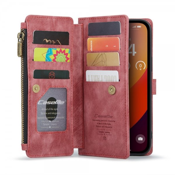 CaseMe iPhone 16 Pro Max -kotelo C30-sarja Punainen