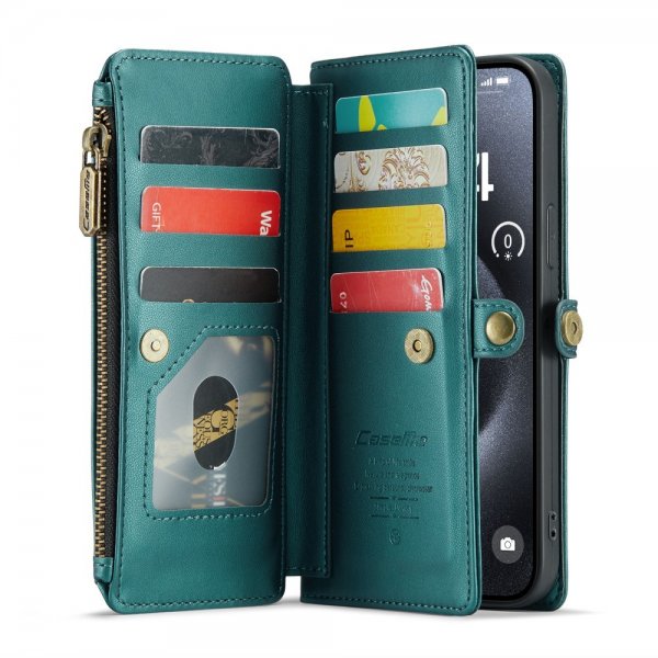 CaseMe iPhone 16 Pro Max C36 Series Kotelo Vihreä