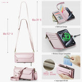 CaseMe iPhone 16 Pro Max -kotelo C36 Series Pinkki