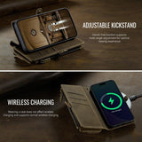 CaseMe iPhone 16 Pro Max -kotelo C39 Series Ruskea