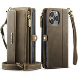 CaseMe iPhone 16 Pro Max -kotelo C39 Series Ruskea