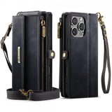 CaseMe iPhone 16 Pro Max -suojakotelo C39 Series Musta