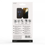 Vivanco iPhone 16 Pro Max -kotelo Mag Wallet Musta