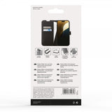 Vivanco iPhone 16 Pro Max -kotelo, Classic Wallet, musta