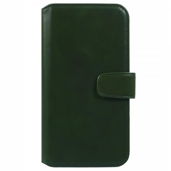 Nordic Covers iPhone 16 Pro Max Essential Leather Juniper Green -kotelo