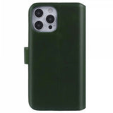 Nordic Covers iPhone 16 Pro Max Essential Leather Juniper Green -kotelo