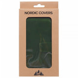 Nordic Covers iPhone 16 Pro Max Essential Leather Juniper Green -kotelo