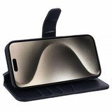 Nordic Covers iPhone 16 Pro Max -suojakotelo Essential Leather Raven Black