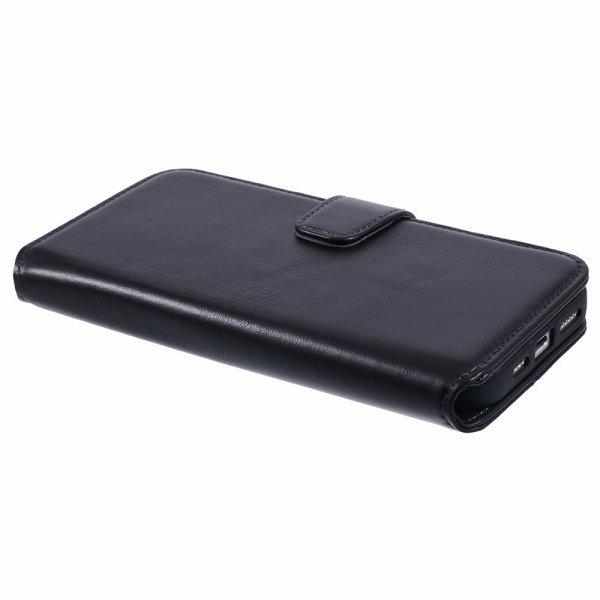 Nordic Covers iPhone 16 Pro Max -suojakotelo Essential Leather Raven Black