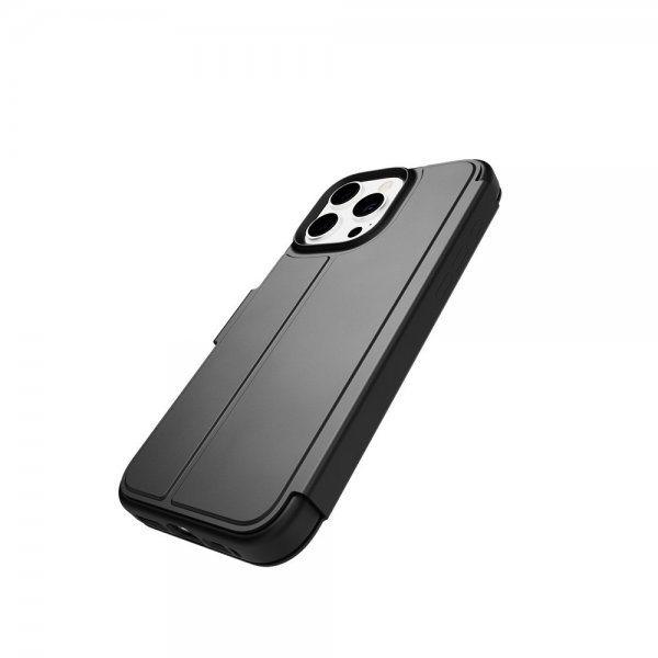 Tech21 iPhone 16 Pro Max EvoLite Wallet -suojakotelo, musta