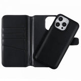 Nordic Covers iPhone 16 Pro Max MagLeather Raven Black -suojakotelo