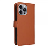 Betopnice iPhone 16 Pro Max -kotelo irrotettavalla kuorella 005 Ruskea