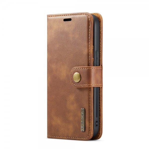 Dg.Ming iPhone 16 Pro Max -kotelo irrotettavalla kuorella, ruskea
