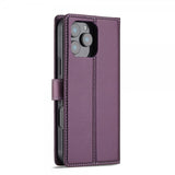 Lc.Imeeke iPhone 16 Pro Max -kotelo irrotettavalla kuorella, L2 Series, MagSafe, violetti