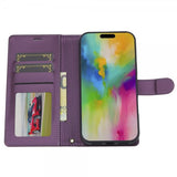 Lc.Imeeke iPhone 16 Pro Max -kotelo irrotettavalla kuorella, L2 Series, MagSafe, violetti