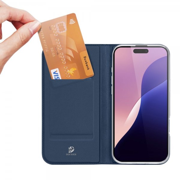 Dux Ducis iPhone 16 Pro Max -suojakuori, Skin Pro Series, sininen