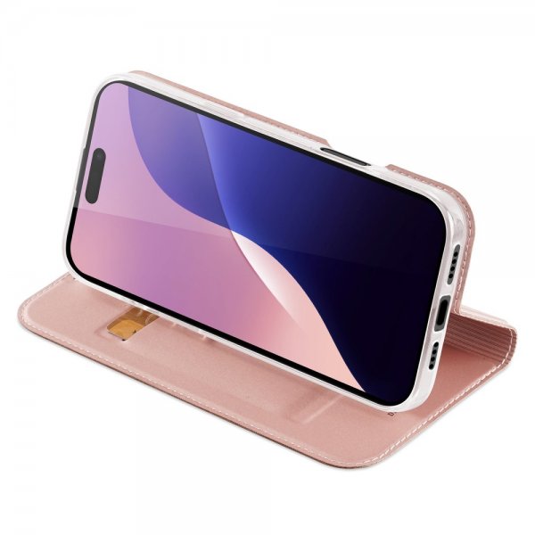 Dux Ducis iPhone 16 Pro Max -kotelo, Skin Pro Series, pinkki