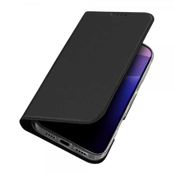 Dux Ducis iPhone 16 Pro Max -kotelo Skin Pro Series, musta