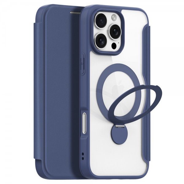 Dux Ducis iPhone 16 Pro Max Suojakotelo Skin X Pro Series Jalusta MagSafe Sininen