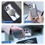 Dux Ducis iPhone 16 Pro Max Suojakotelo Skin X Pro Series Jalusta MagSafe Sininen