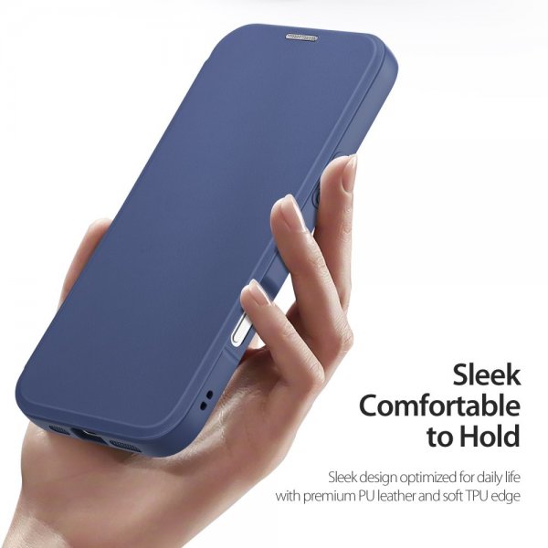Dux Ducis iPhone 16 Pro Max Suojakotelo Skin X Pro Series Jalusta MagSafe Sininen
