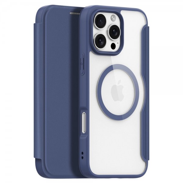 Dux Ducis iPhone 16 Pro Max -kotelo Skin X Pro Series MagSafe - sininen